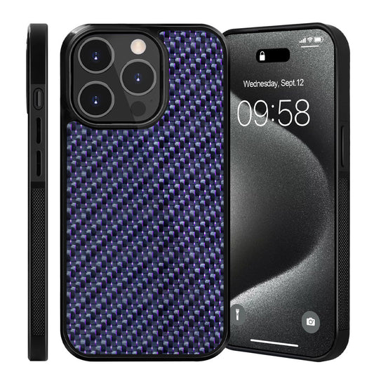 PURPLE WEAVE CARBON CASE