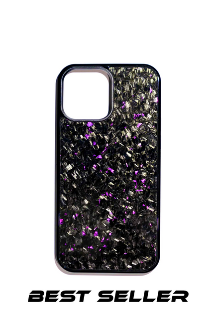 PURPLE FLAKE FORGED CARBON CASE